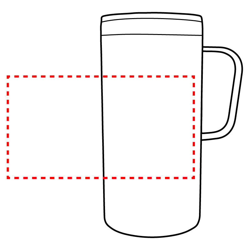 Promotional Laser Engraved Embark Vacuum Insulated Tall Mug With